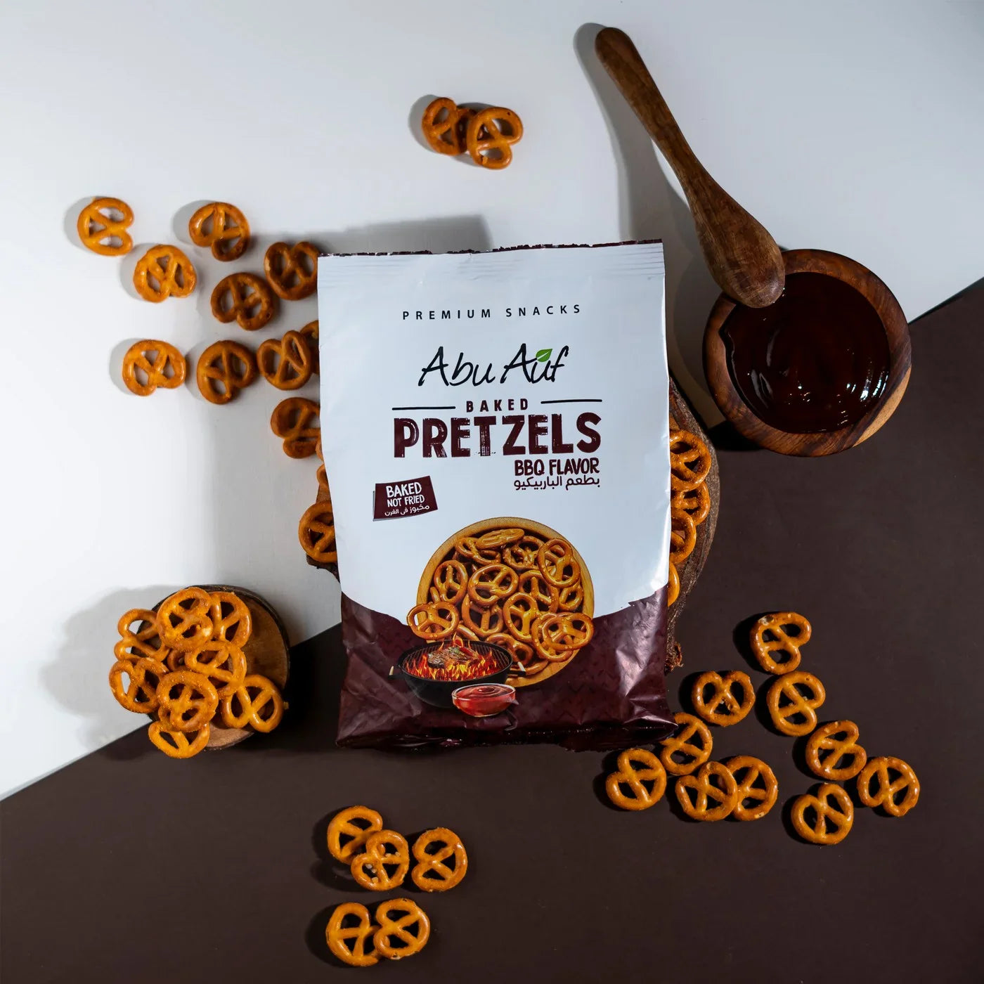 Abu Auf Pretzels with BBQ Flavor (30g)