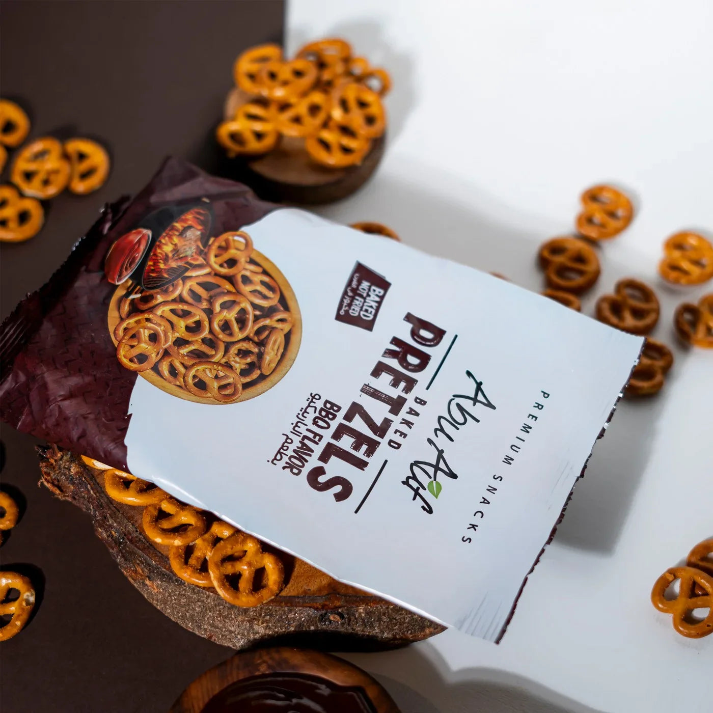 Abu Auf Pretzels with BBQ Flavor (30g)