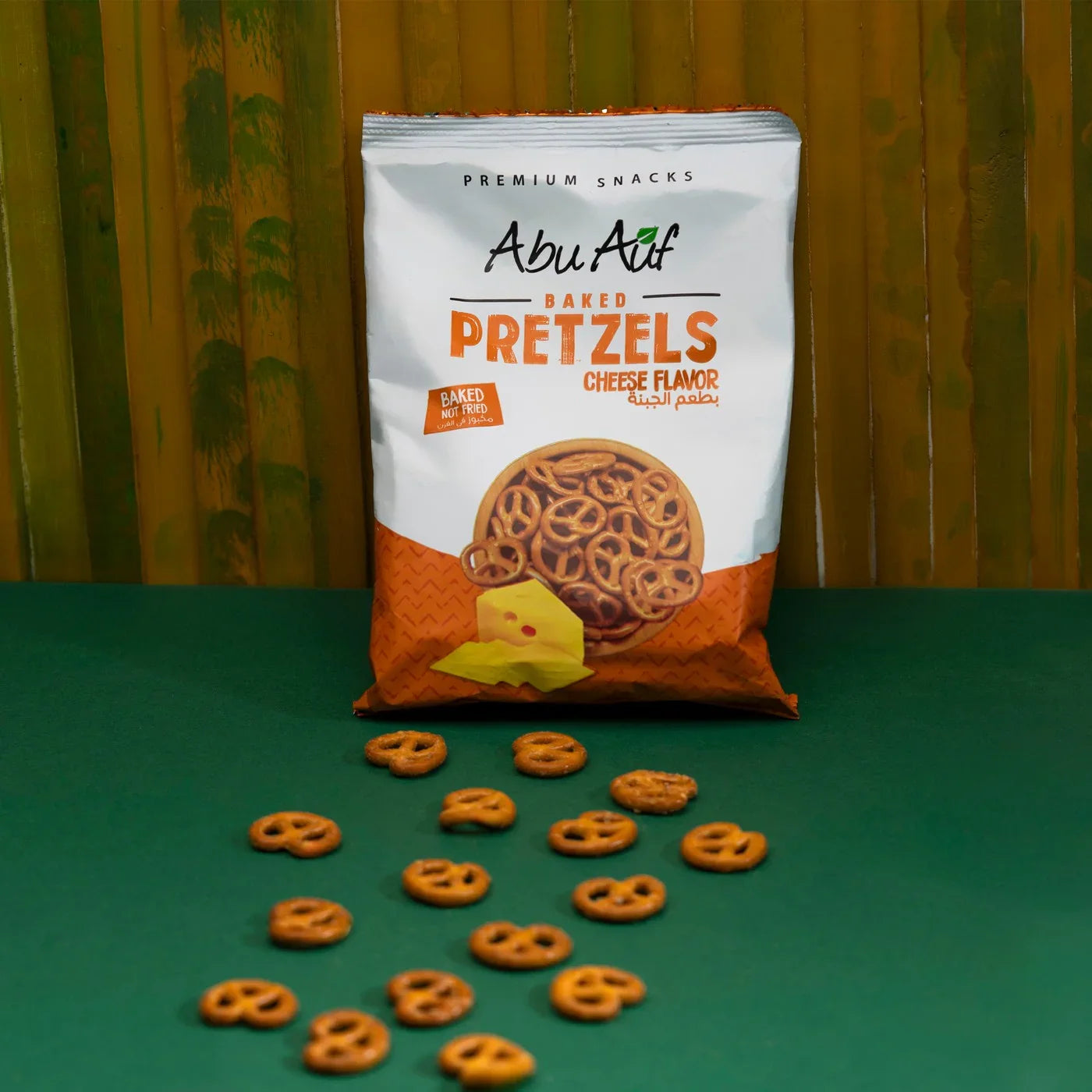 Abu Auf Pretzels with Cheese Flavor (30g)