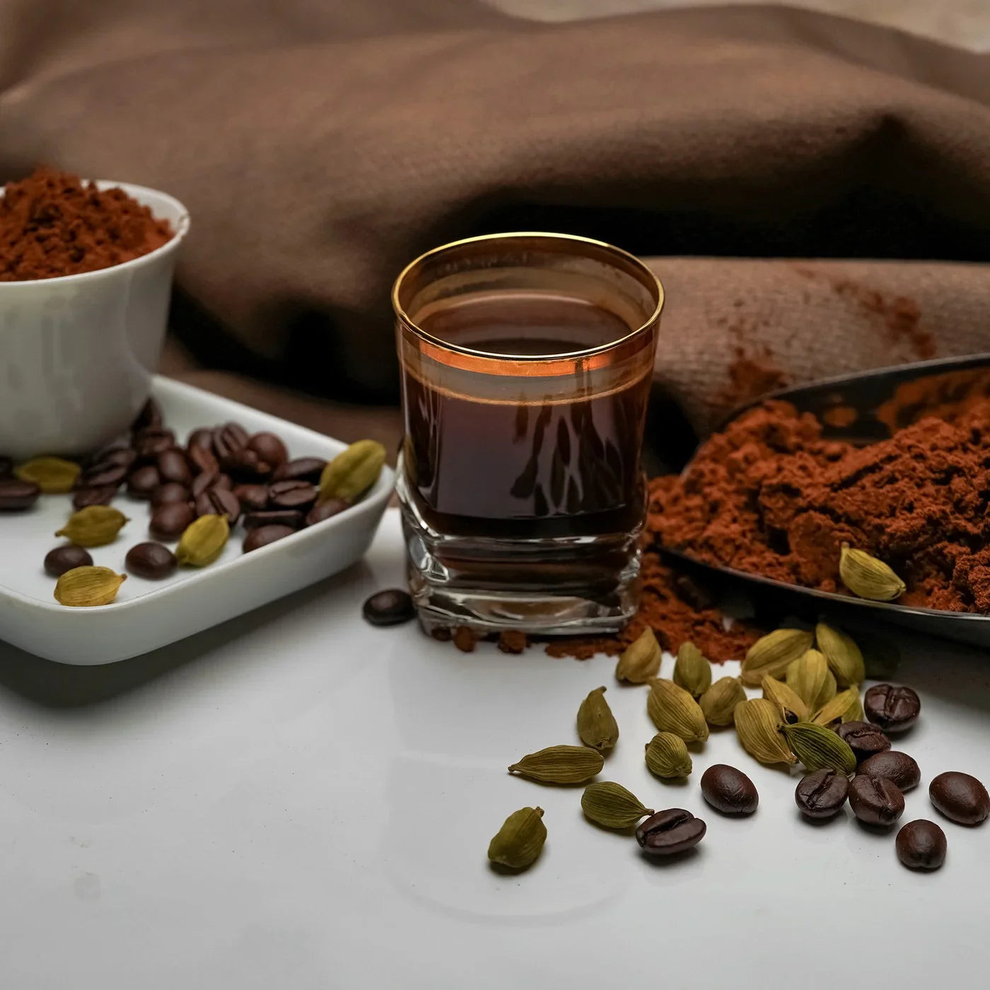 Coffee - Medium Roast with Cardamom - 200g