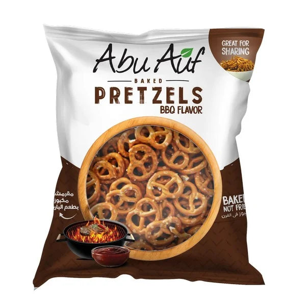 Abu Auf Pretzels with BBQ Flavor (250g)