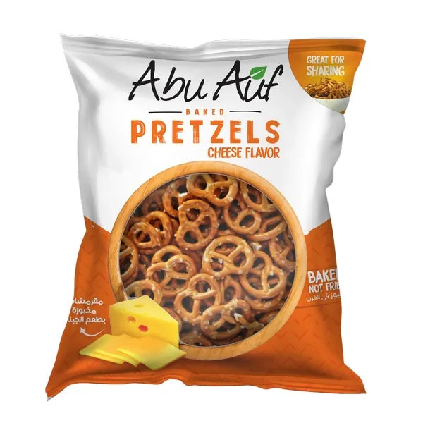 Abu Auf Pretzels with Cheese Flavor (250g)