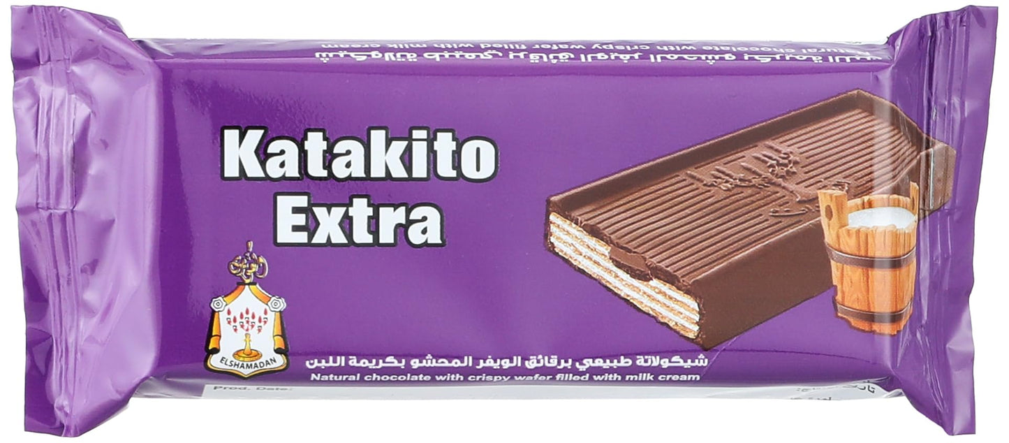 El Shamadan Katakito Chocolate With Crispy Wafers And Milk Cream (12 Pcs)