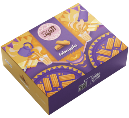 El Abd - Plain Biscuits 72 Pieces