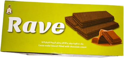 El Shamadan Rave Wafer biscuit filled with chocolate (12Pcs)