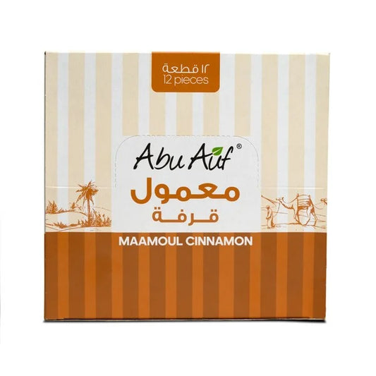 Abu Auf Maamoul with Dates & Cinnamon Box 12pcs