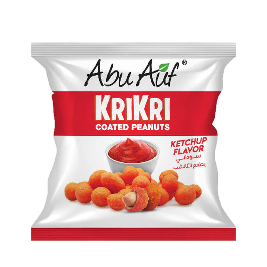 Abu Auf Krikri Coated Peanut with Ketchup Flavor (45g)