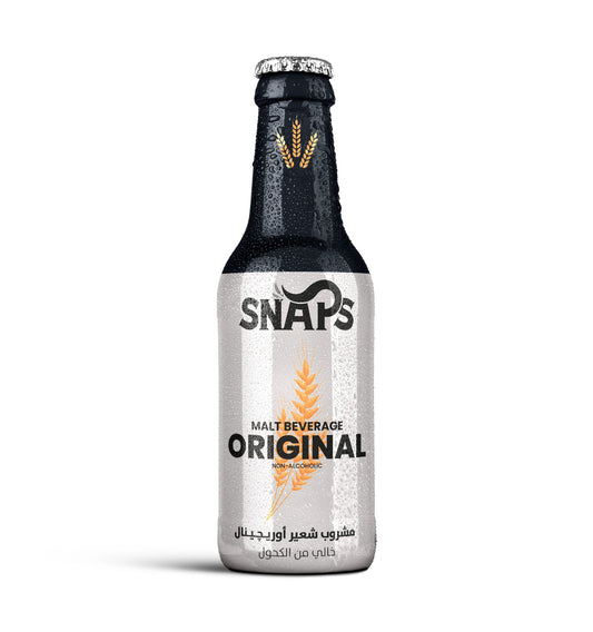 Snaps Non-Alcoholic Malt Drink - Original Flavor (250 ml) - Made in Egypt