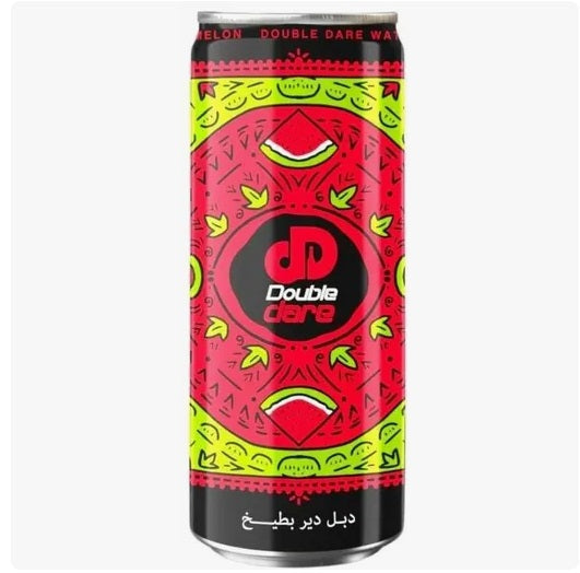 Double Dare - Carbonated Soft Drink - Watermelon Flavor (250ml) - Made in Egypt